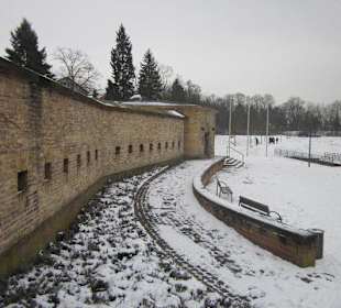 Festung Germersheim im Winter