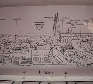 Erklärung auf der Aussichtsplattform