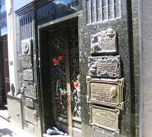 Grab von Evita Peron