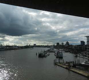 Blick von der Elbphilharmonie 