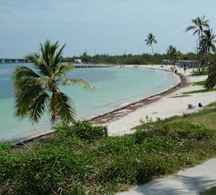 Ausblick auf den Badestrand