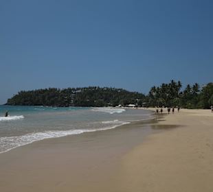 Mirissa Strand, andere Richtung