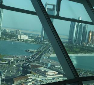 Aussicht Marina Tower Abu Dhabi ( Marina Mall )