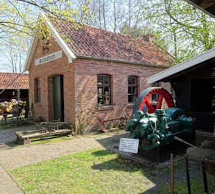 Außengelände des Dörpmuseum Münkeboe