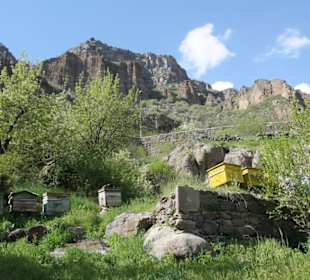 Kloster GeghardBienenstöcke