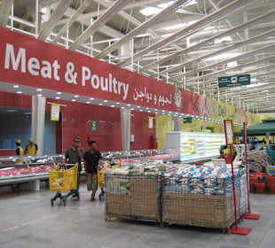 Spynners Fleischabteilungen