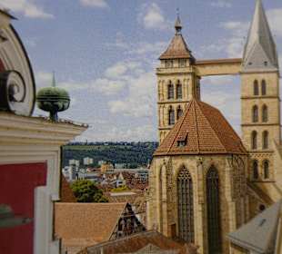 Stadtkirche mit 2 unterschiedlichen Türmen