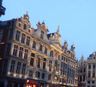 Zunfthäuser am Abend