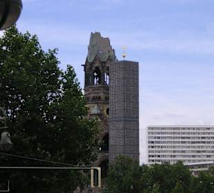 Blick auf die Gedächniskirche