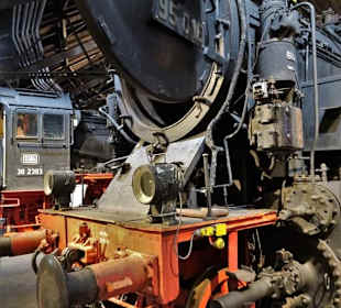 Lokomotiven des Museums im Ringlokschuppen