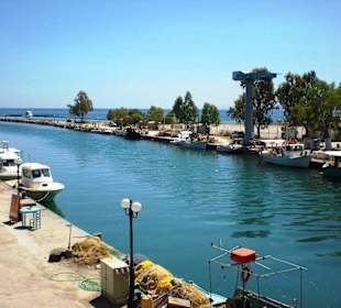 hübscher Hafen von Georgioupolis