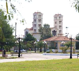 Die Kirche des Orts "Aghia Marina"