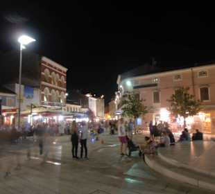 Nachtleben in Porec