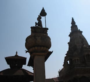 Shadows of durbar square