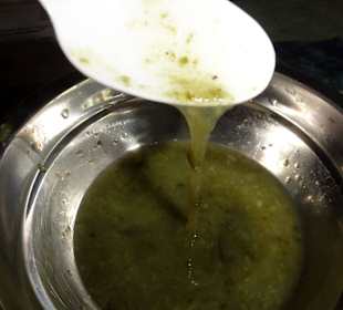 Schleimige Kaktussuppe
