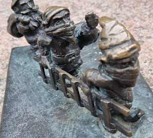 Mit der Leiter unterwegs... 