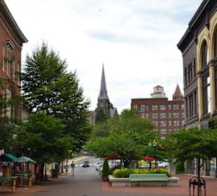 Der Downtown Historic District von Cumberland, MD