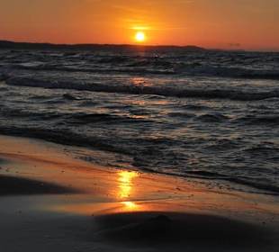 Sonnenuntergang am Meer