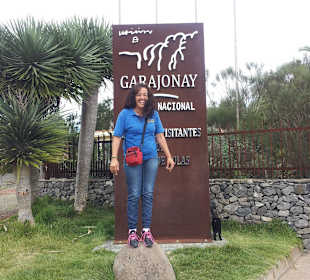 Unsere Reiseleiterin,kann gut deutsch