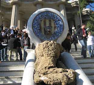 Treppe zur "Säulenhalle"