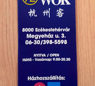 Restaurant Hangzhou Wok in Székesfehérvár