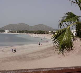 Strandabschnitt nach Alcudia