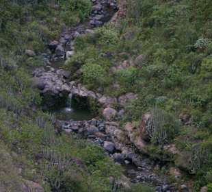 Einer der Zuflüsse im Barranco del Infierno