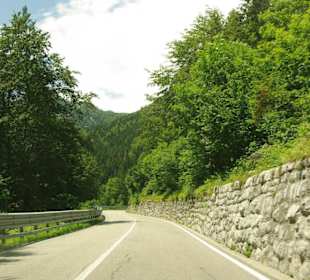 Juli Auffahrt bei Königswetter