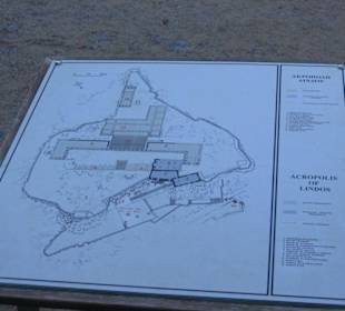 Skizze von der Akropolis