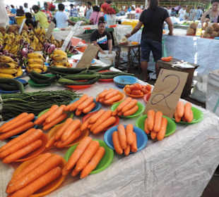 Auf dem Markt von Suva