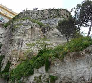 Aussichtsplattform von unten gesehen