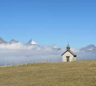 Antoniuskapelle mit Blick zum Großglockner