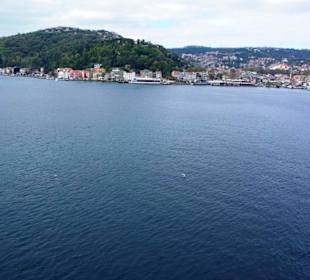 26.10.Rückfahrt von Jalta nach Santorin Durchfahrt 