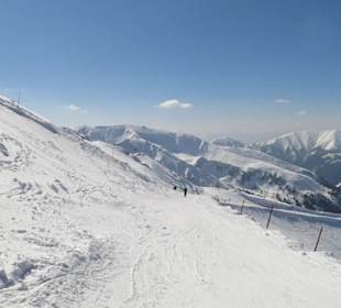 Zjazd od górnej Stacji na Goryczkowej