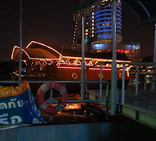 Ankunft der Reisbarke