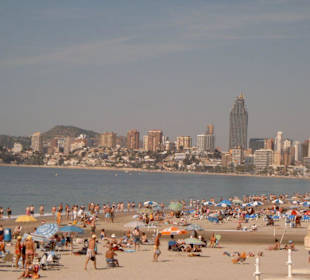 Strand von Benidorm
