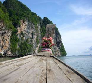 Nach Hong Island mit dem Fischerboot