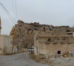 Kale von Cavusin vom Friedhof gesehen
