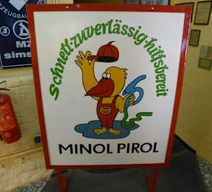 Werbespruch von Minol
