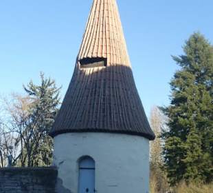 Bei der Wehrmauer von Sulzfeld