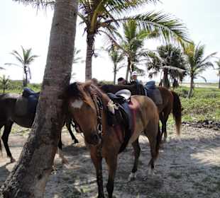 Pause bei einer dominikanischen Familie