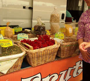 Der Grafflmarkt in Bibione Gewürze