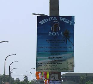 Live Music am Bentota Fest 2011