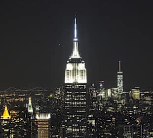 Nachtaufnahme vom Empire Statebuilding