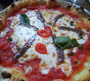 Sehr leckere Pizza Gomorra