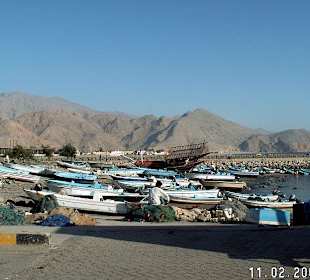 Hafen in Dibba
