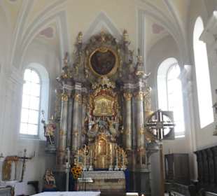 Die Kirche Mariä Himmelfahrt in der Kirchenburg