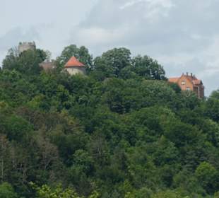 Burg Neuhaus oberhalb von Igersheim