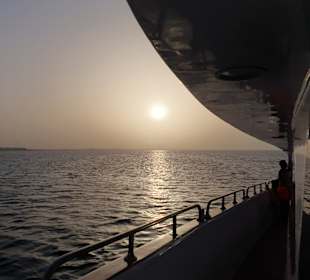 Sonnenuntergang ....