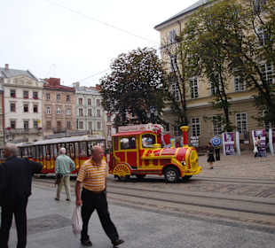 Minizug für Stadtführung